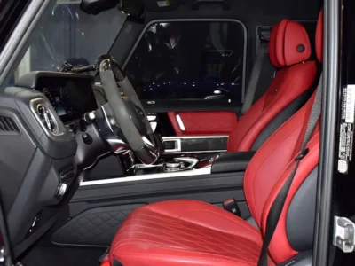 2022 Mercedes-Benz G-Class G 63 AMG 8 Cylinders Petrol Engine Black Red SUV GCC Specs
