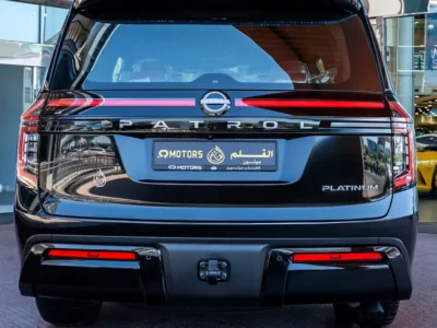 2026 Nissan Patrol LE Platinum 6 Cylinders Petrol Engine Black Red SUV GCC Specs Automatic