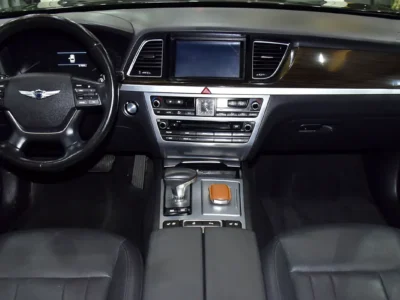 2018 Genesis G80 3.3T 6 Cylinders petrol Engine Black Sedan Automatic Korean Specs