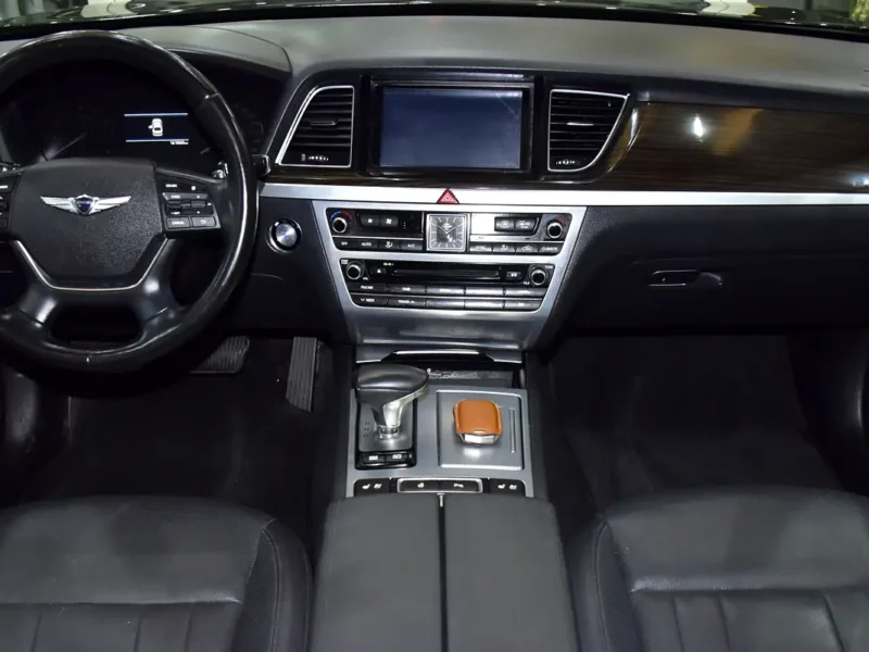 2018 Genesis G80 3.3T 6 Cylinders petrol Engine Black Sedan Automatic Korean Specs