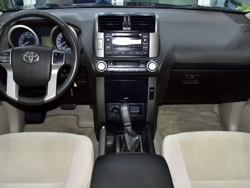 2013 Toyota Prado TXL 4 Cylinders Petrol Engine Black Beige SUV GCC Specs Automatic