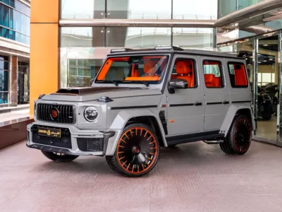 2026 MERCEDES G800 AMG G 63 Standard 8 Cylinders Petrol Engine Grey Orange SUV