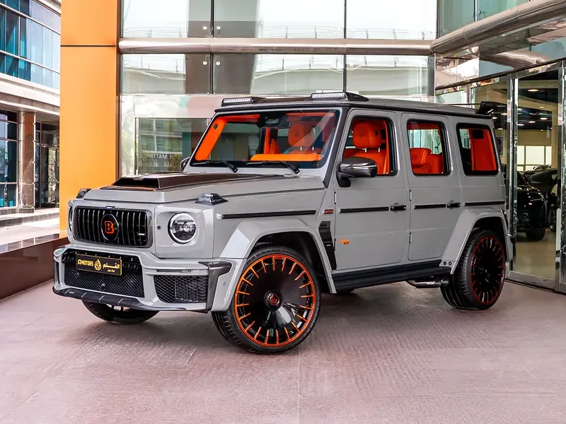 2026 MERCEDES G800 AMG G 63 Standard 8 Cylinders Petrol Engine Grey Orange SUV