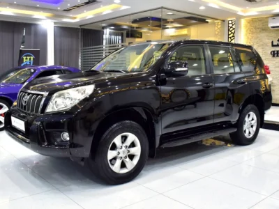 2013 Toyota Prado TXL 4 Cylinders Petrol Engine Black Beige SUV GCC Specs Automatic