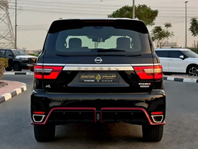 2023 Nissan Patrol Nismo 5.6 Litres V8 Petrol Engine Black Red SUV GCC Specs Pristine Condition