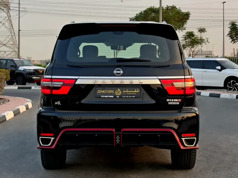 2023 Nissan Patrol Nismo 5.6 Litres V8 Petrol Engine Black Red SUV GCC Specs Pristine Condition