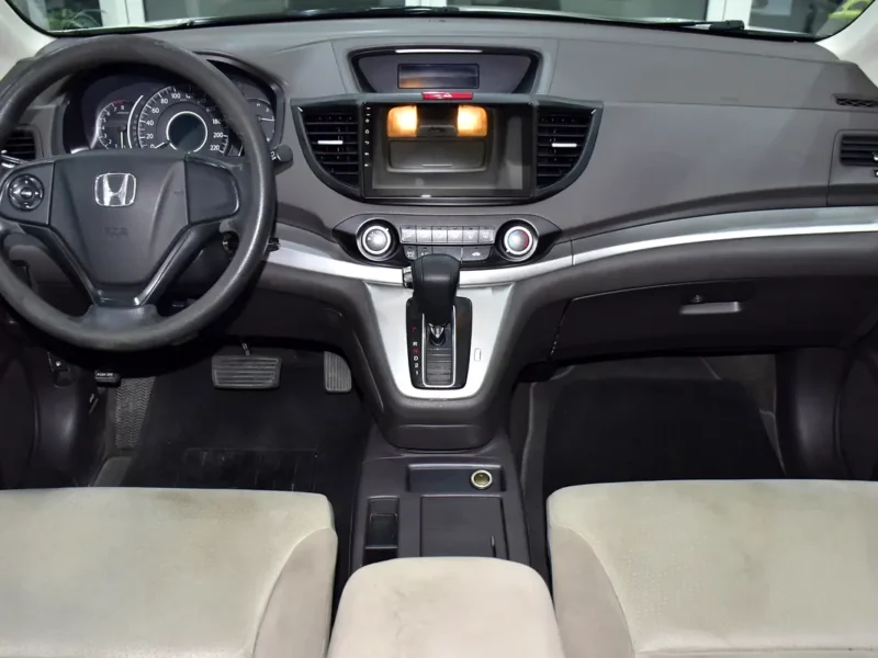 2013 Honda CR-V EX 4 Cylinders petrol Engine White Beige SUV GCC Specs Automatic