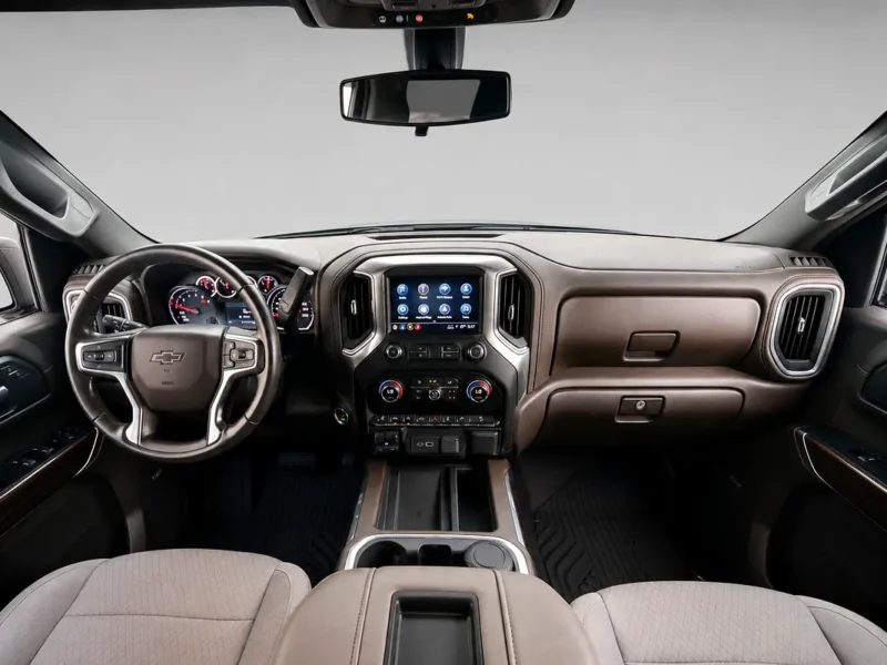 2021 Chevrolet Silverado 2500 HD 8 Cylinders petrol Engine Grey White Pickup Truck GCC Specs