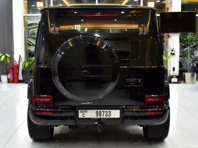 2022 Mercedes-Benz G-Class G 63 AMG 8 Cylinders Petrol Engine Black Red SUV GCC Specs