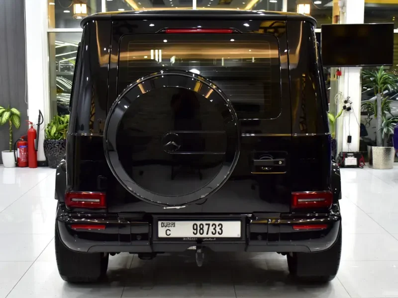 2022 Mercedes-Benz G-Class G 63 AMG 8 Cylinders Petrol Engine Black Red SUV GCC Specs