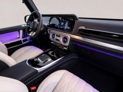 2026 Mercedes-Benz G-Class G 63 AMG 4.0 Litres V8 Biturbo Petrol Engine Grey White SUV GCC Specs