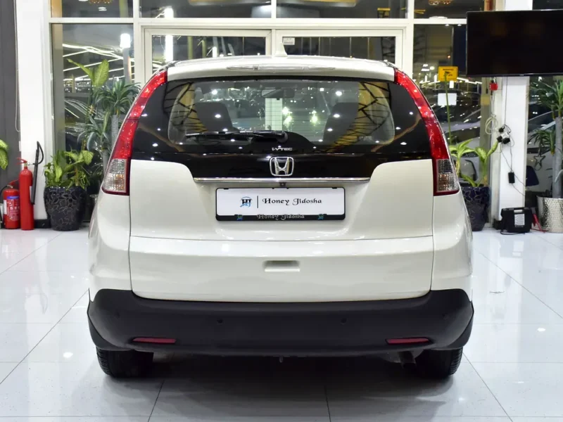 2013 Honda CR-V EX 4 Cylinders petrol Engine White Beige SUV GCC Specs Automatic