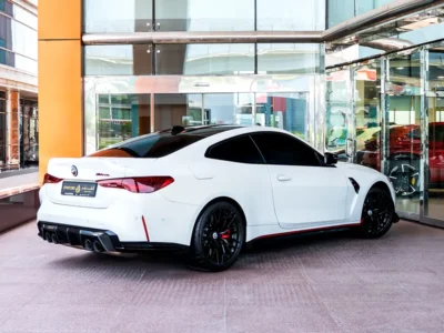 2023 BMW M4 CS S58 3.0L Twin-Turbo Inline-6 Petrol Engine White Black Coupe GCC Specs