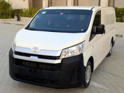 2021 Toyota Hiace Panel Van 2.7L 4-cylinder Petrol Engine White Grey Van Manual GCC Specs