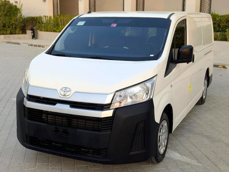 2021 Toyota Hiace Panel Van 2.7L 4-cylinder Petrol Engine White Grey Van Manual GCC Specs