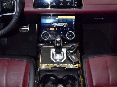 2021 Land Rover Range Rover Evoque R-Dynamic HSE 4 Cylinders Engine Red Maroon Crossover