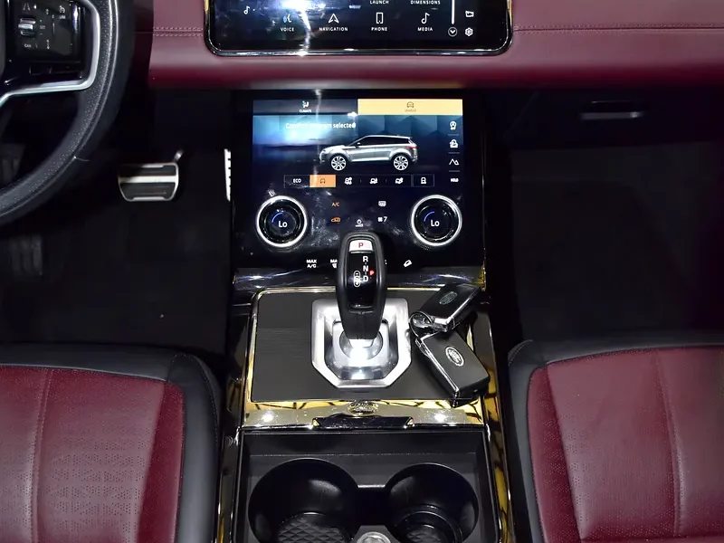 2021 Land Rover Range Rover Evoque R-Dynamic HSE 4 Cylinders Engine Red Maroon Crossover