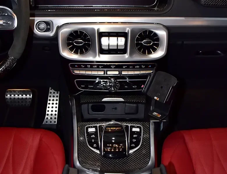 2022 Mercedes-Benz G-Class G 63 AMG 8 Cylinders Petrol Engine Black Red SUV GCC Specs