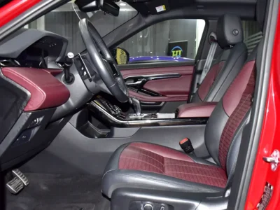 2021 Land Rover Range Rover Evoque R-Dynamic HSE 4 Cylinders Engine Red Maroon Crossover