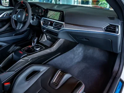 2023 BMW M4 CS S58 3.0L Twin-Turbo Inline-6 Petrol Engine White Black Coupe GCC Specs