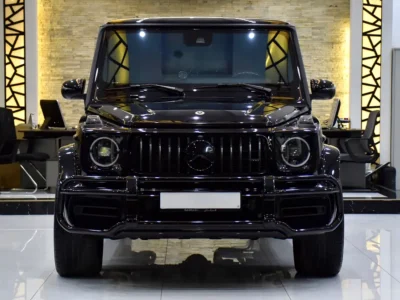 2022 Mercedes-Benz G-Class G 63 AMG 8 Cylinders Petrol Engine Black Red SUV GCC Specs