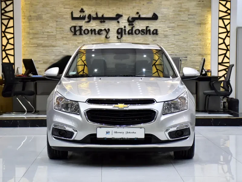 2017 Chevrolet Cruze LT 4 Cylinders Petrol Engine Silver Tan Hatchback GCC Specifications