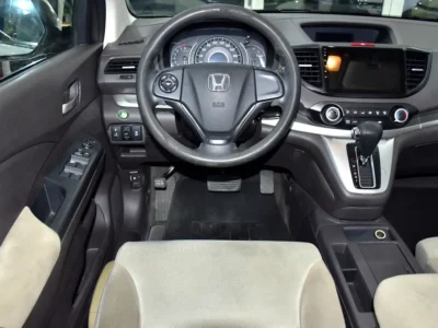 2013 Honda CR-V EX 4 Cylinders petrol Engine White Beige SUV GCC Specs Automatic