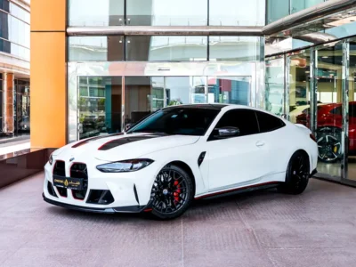 2023 BMW M4 CS S58 3.0L Twin-Turbo Inline-6 Petrol Engine White Black Coupe GCC Specs