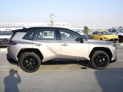2026 Toyota RAV 4 VXR HEV 2.5 Litres 4 Cylinders Engine Gold Grey SUV GCC Specs Full Option
