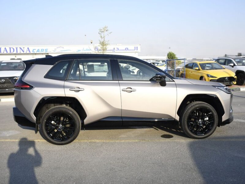 2026 Toyota RAV 4 VXR HEV 2.5 Litres 4 Cylinders Engine Gold Grey SUV GCC Specs Full Option