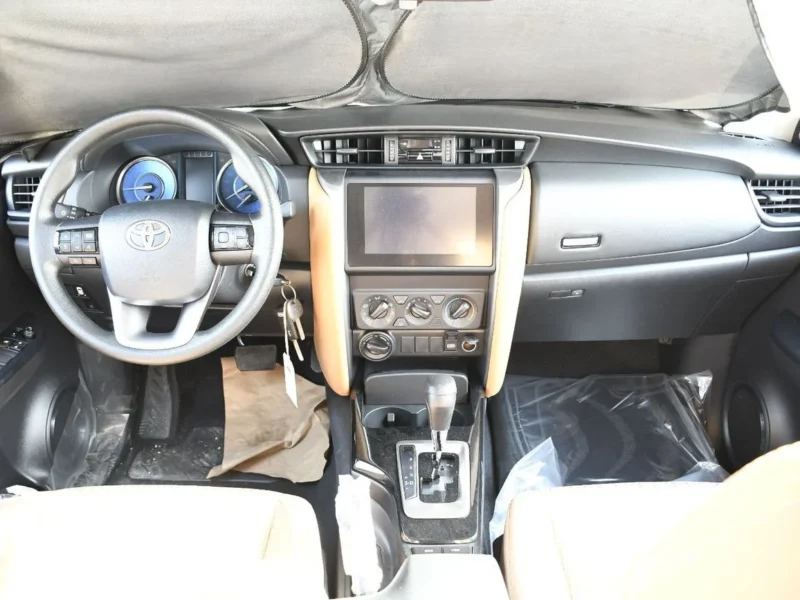 2026 Toyota Fortuner 2.7 Litres 4 Cylinders Petrol Engine Black Beige SUV GCC Specs Automatic