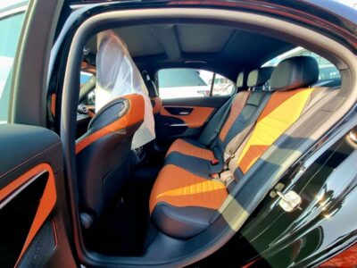 2026 Mercedes-Benz C200 AMG 1.5-liter Turbocharged 4-cylinder Engine Black Orange Sedan RWD