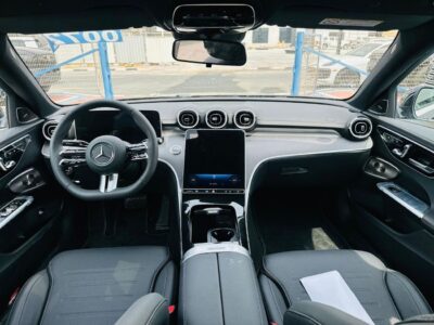 2026 Mercedes-Benz C200 AMG 1.5-liter Turbocharged 4-cylinder Engine Black Grey Sedan RWD