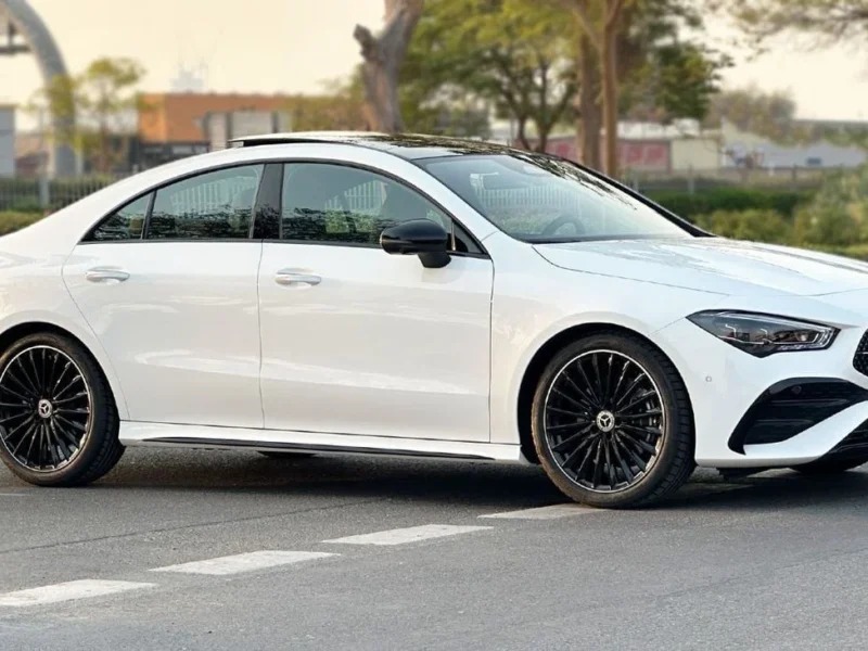 2026 Mercedes-Benz CLA 200 1.3liter Turbocharged 4 Cylinders Petrol Engine White Black Sedan