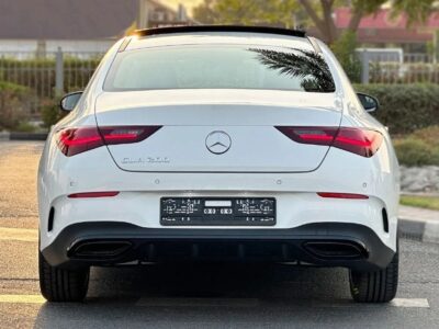 2026 Mercedes-Benz CLA 200 1.3liter Turbocharged 4 Cylinders Petrol Engine White Black Sedan