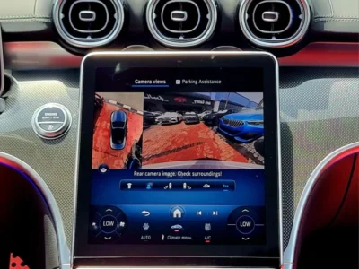 2026 Mercedes-Benz CLE 200 Cabriolet 2.0-liter Turbocharged 4-Cylinder White Red Convertible