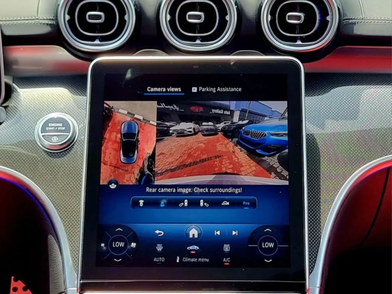 2026 Mercedes-Benz CLE 200 Cabriolet 2.0-liter Turbocharged 4-Cylinder White Red Convertible