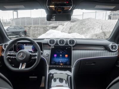2026 Mercedes-Benz GLC 300 2.0-liter Turbocharged 4 Cylinders Petrol Engine Black Tan SUV