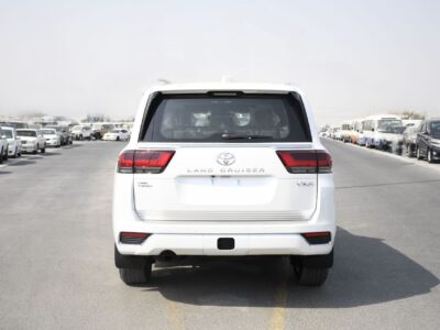 2026 Toyota Land Cruiser VXR 3.5 Litres 6 Cylinders Petrol Engine White Red SUV GCC Specs Full Option