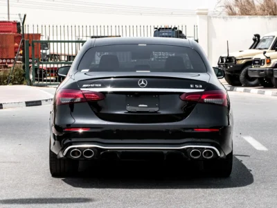 2021 Mercedes-Benz E-Class E 53 AMG 6 Cylinders Petrol Engine Black Sedan Japanese Specs