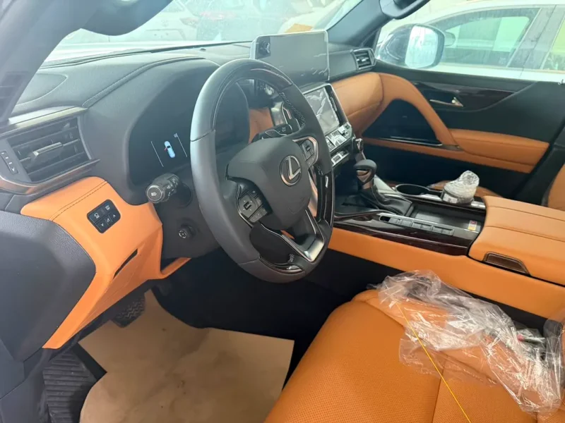 2026 Lexus LX-Series LX 600 Signature 6 Cylinders Petrol Engine Black Tan SUV GCC Specs Automatic