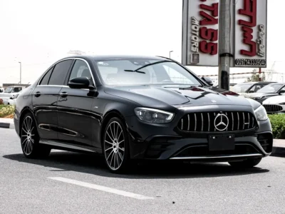 2021 Mercedes-Benz E-Class E 53 AMG 6 Cylinders Petrol Engine Black Sedan Japanese Specs