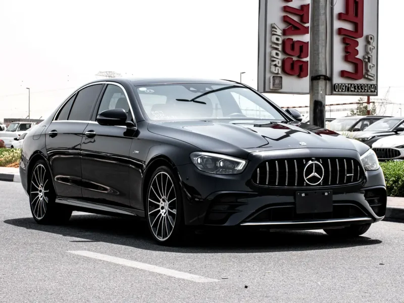 2021 Mercedes-Benz E-Class E 53 AMG 6 Cylinders Petrol Engine Black Sedan Japanese Specs