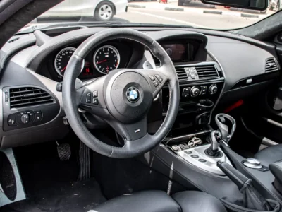 2007 BMW M6 Coupe 10 Cylinders Petrol Engine Red Black Coupe Japanese Specs Automatic