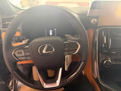 2026 Lexus LX-Series LX 600 Signature 6 Cylinders Petrol Engine Black Tan SUV GCC Specs Automatic