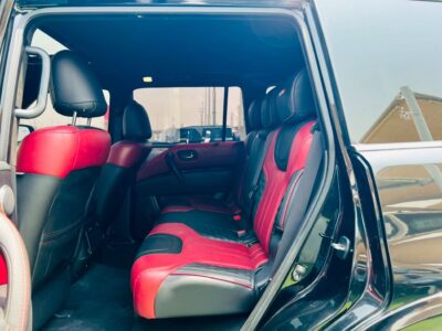 2019 Nissan Armada SL 5.6 Litres 8 Cylinders Petrol Engine Black Red SUV American Specs