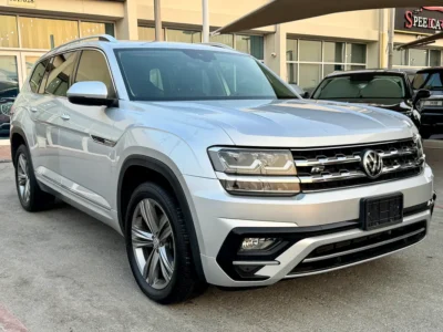 2019 Volkswagen Teramont R-Line 6 Cylinders Petrol Engine Silver Black SUV GCC Specs