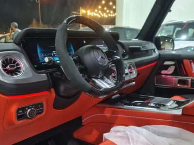 2026 Mercedes-Benz G 63 AMG 4.0-liter Twin-Turbo V8 Petrol Engine Black Red SUV GCC
