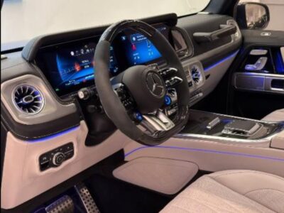 2026 Mercedes-Benz G 63 AMG 4.0-liter Twin-Turbo V8 Petrol Engine Blue Beige SUV GCC