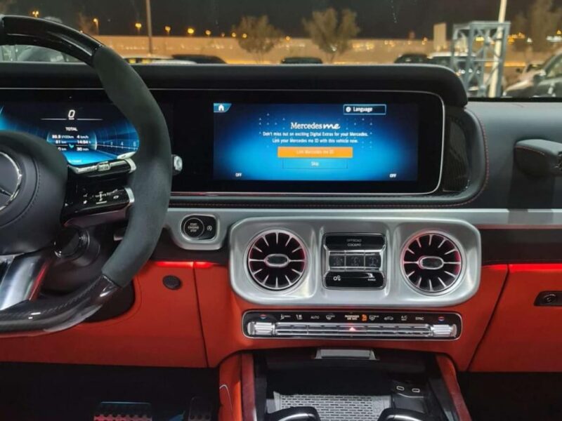 2026 Mercedes-Benz G 63 AMG 4.0-liter Twin-Turbo V8 Petrol Engine Black Red SUV GCC